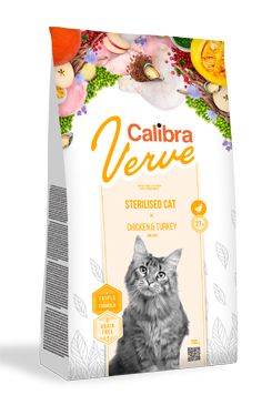 Calibra Cat Verve GF Sterilised Chicken&amp;Turkey 750g