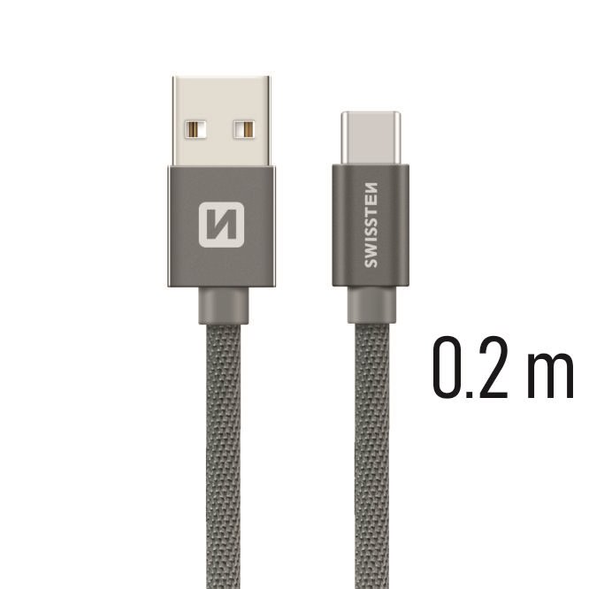Dátový kábel s dĺžkou 0,2m - USB / Micro USB