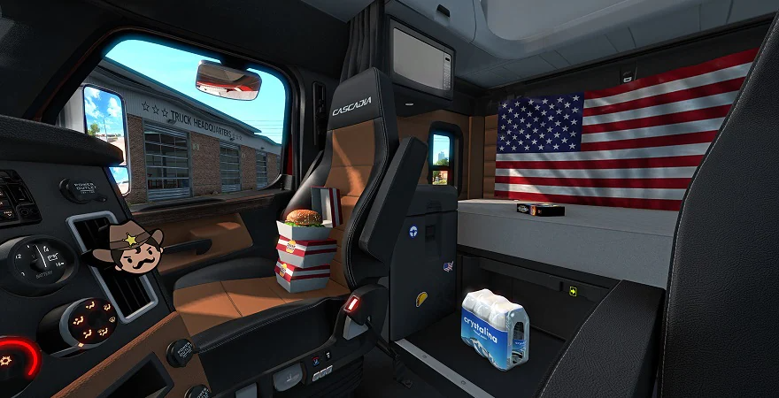 American Truck Simulator - Cabin Accessories