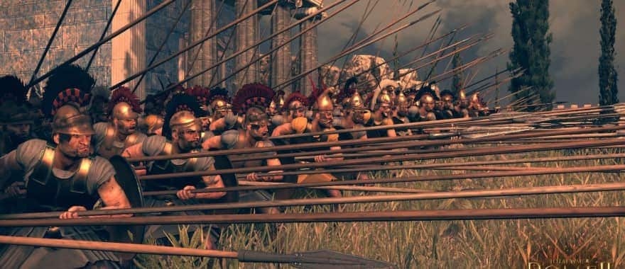 Total War 2 Rome - Legion fighting