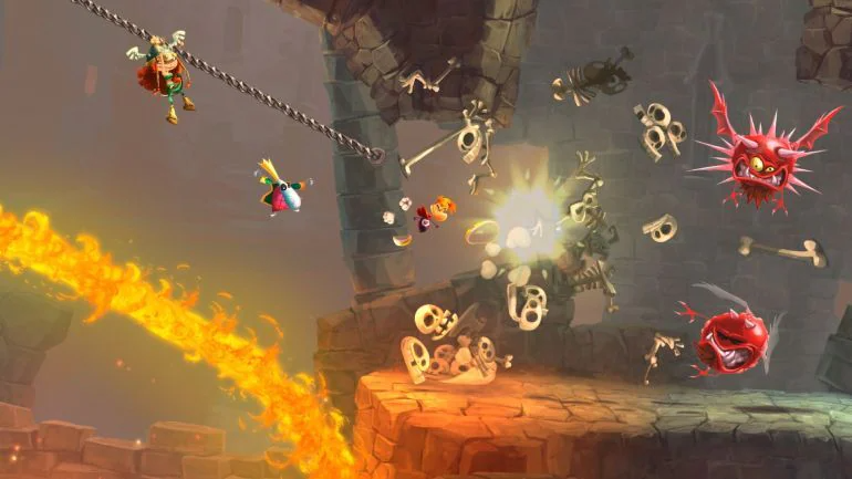 Rayman Legends fight