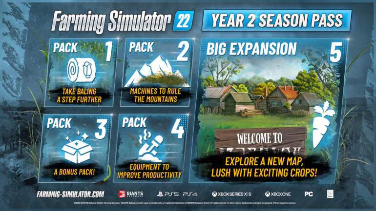 Farming Simulator 22 - Year 2 Season Pass