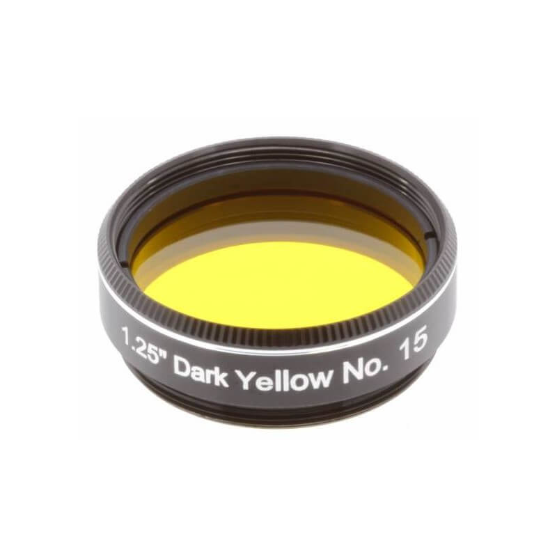 Preskúmajte filter Scientific tmavo žltý N15 1,25 "