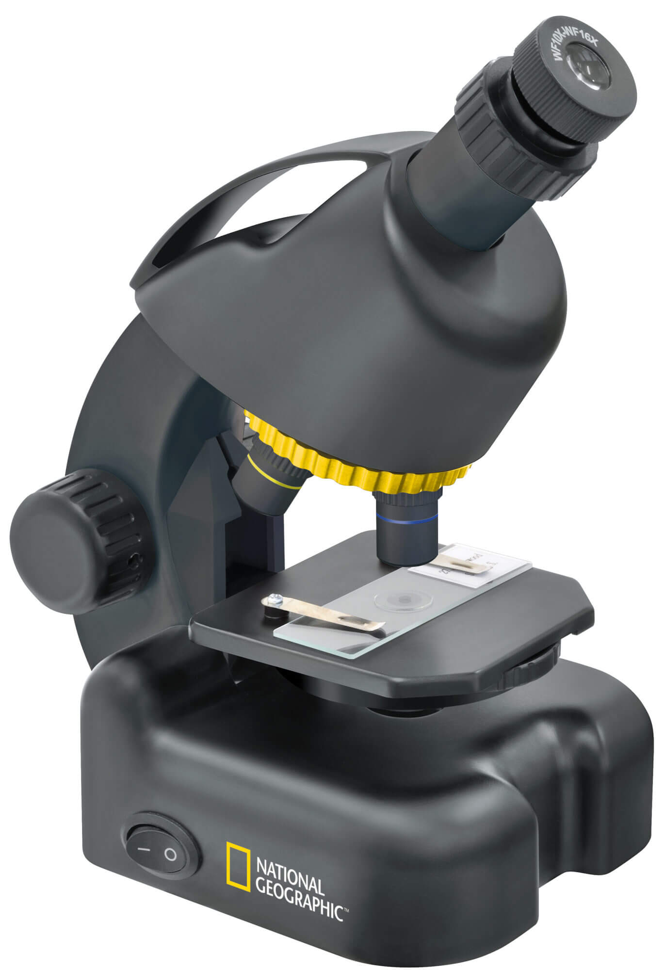 Mikroskop Bresser National Geographic 40-640x s adaptérom na chytrý telefón