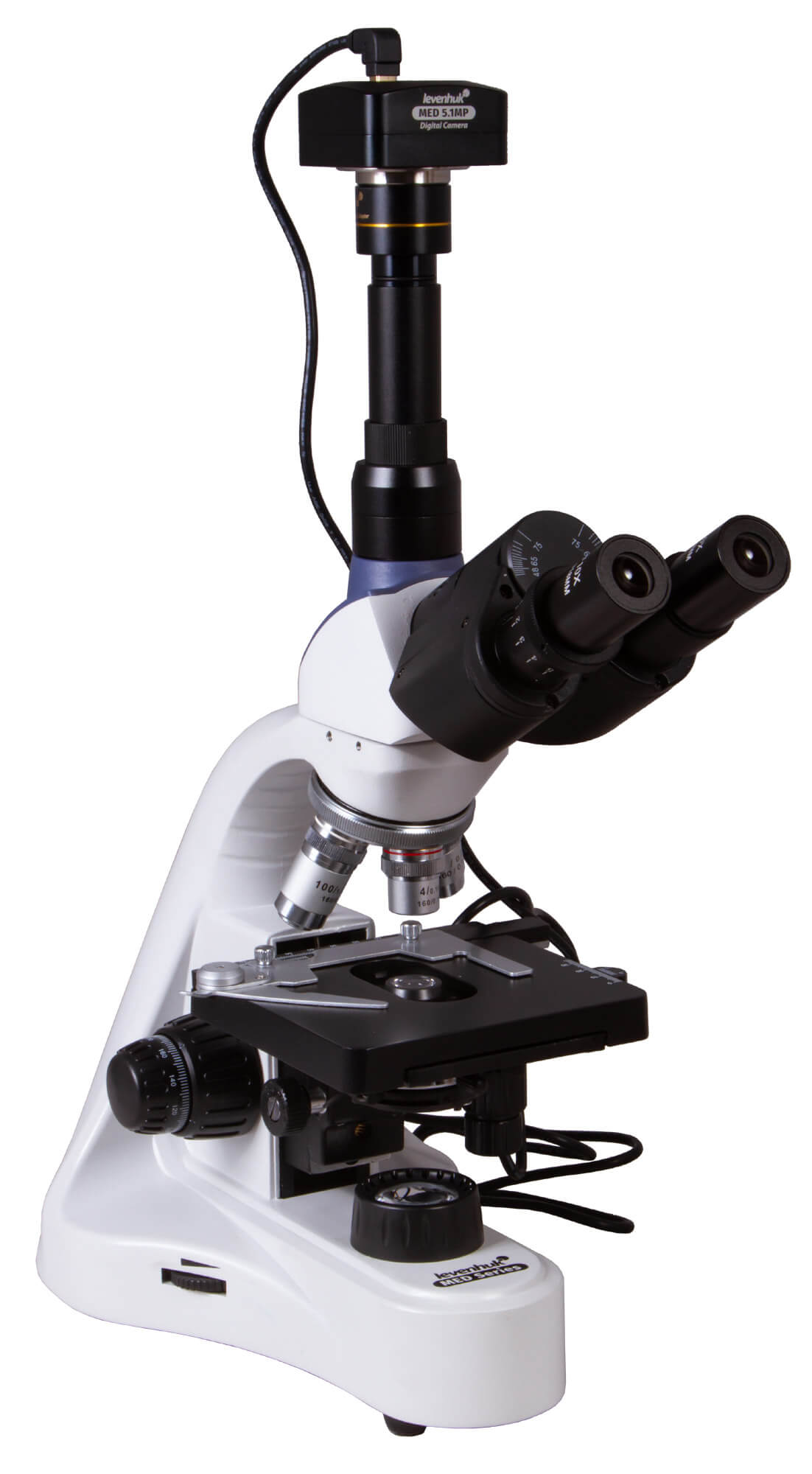 Digitálny trinokulárny mikroskop Levenhuk MED D10T