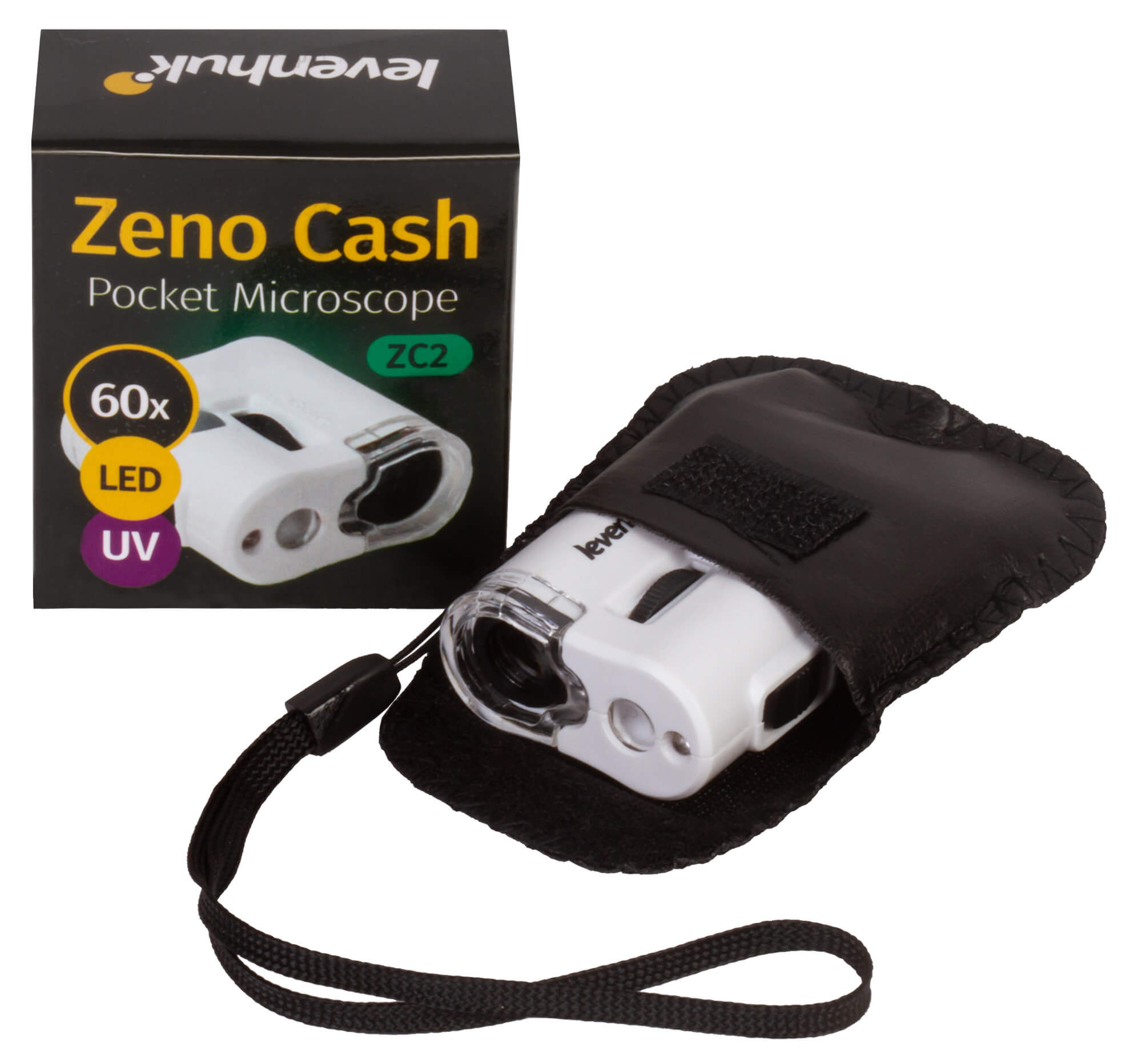 Vreckový mikroskop Levenhuk Zeno Cash ZC2