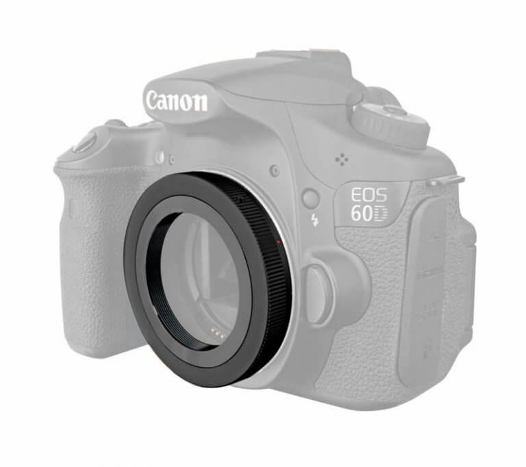 T-krúžok Bresser pre fotoaparáty Canon EOS M42