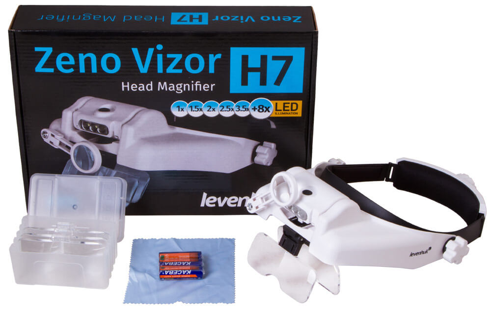 Náhlavná lupa Levenhuk Zeno Vizor H7