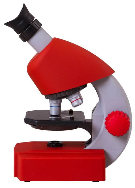 Mikroskop Bresser Junior 40x-640x, červený