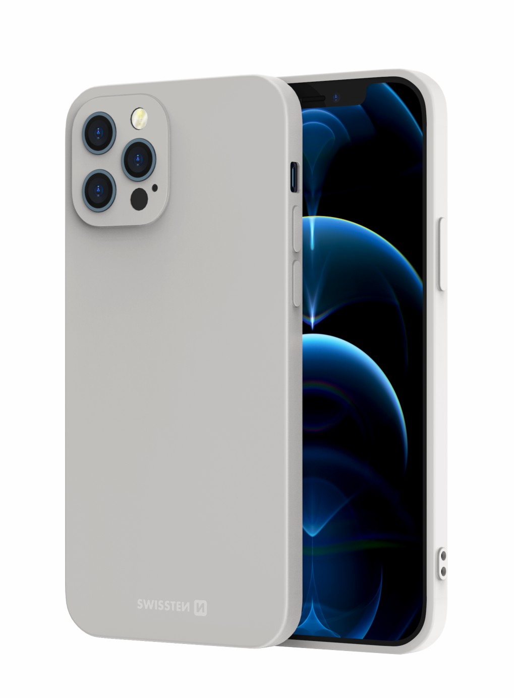 Zadné pudzro Swissten SOFT JOY Apple iPhone 7/8/SE 2020/SE 2020 - kamenná-šedá